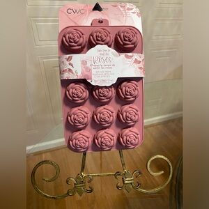 - CWV FLORAL Ice Cube Trays (2-Pack) - Silicone - Dishwasher Safe -…